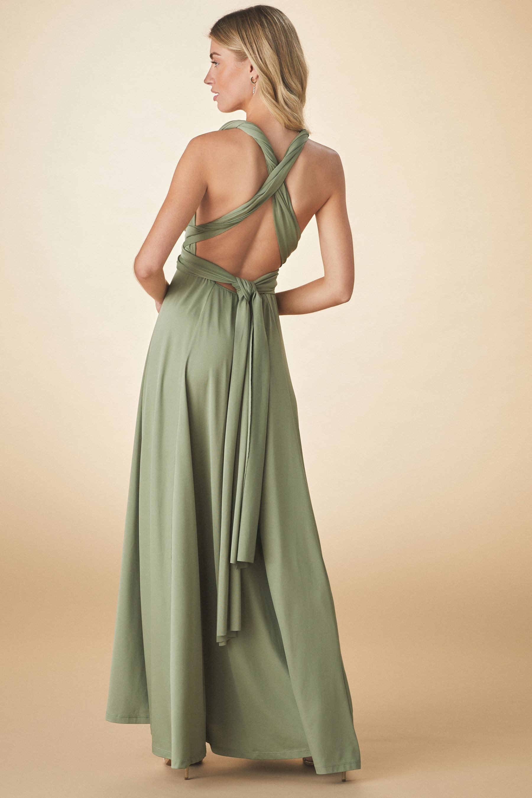 Next Jerseykleid Multiway-Brautjungfernkleid aus Jersey mit Mesh (1-tlg) günstig online kaufen