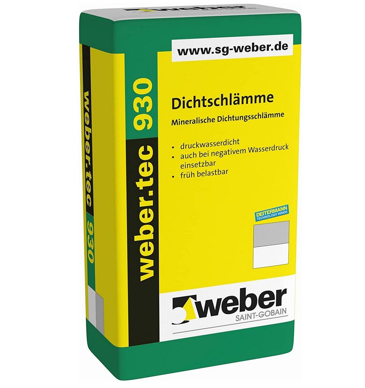 Dichtstoff weber.tec 930 Dichtschlämme, 25 kg günstig online kaufen