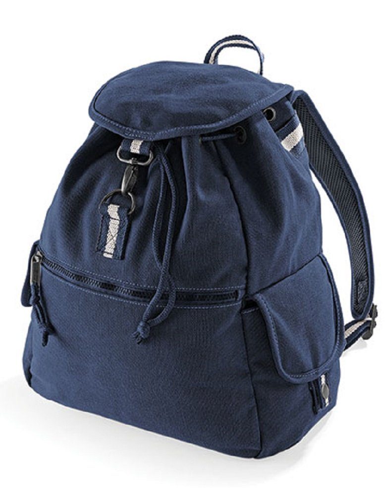 Quadra Cityrucksack Vintage Canvas Rucksack für Damen u. Herren, Gewaschener Canvas
