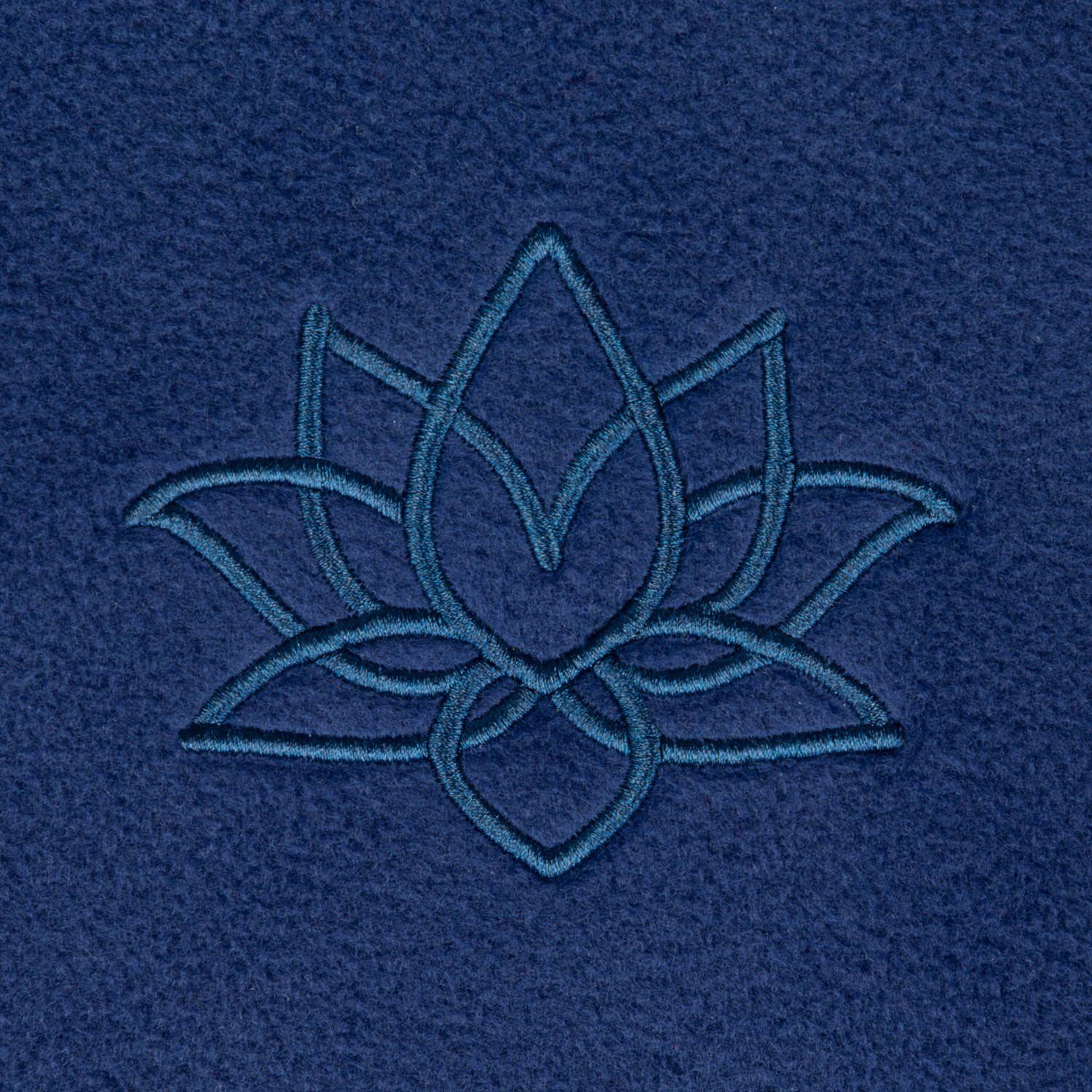 Wohndecke Yogadecke ASANA BLANKET dunkelblau, bodhi günstig online kaufen