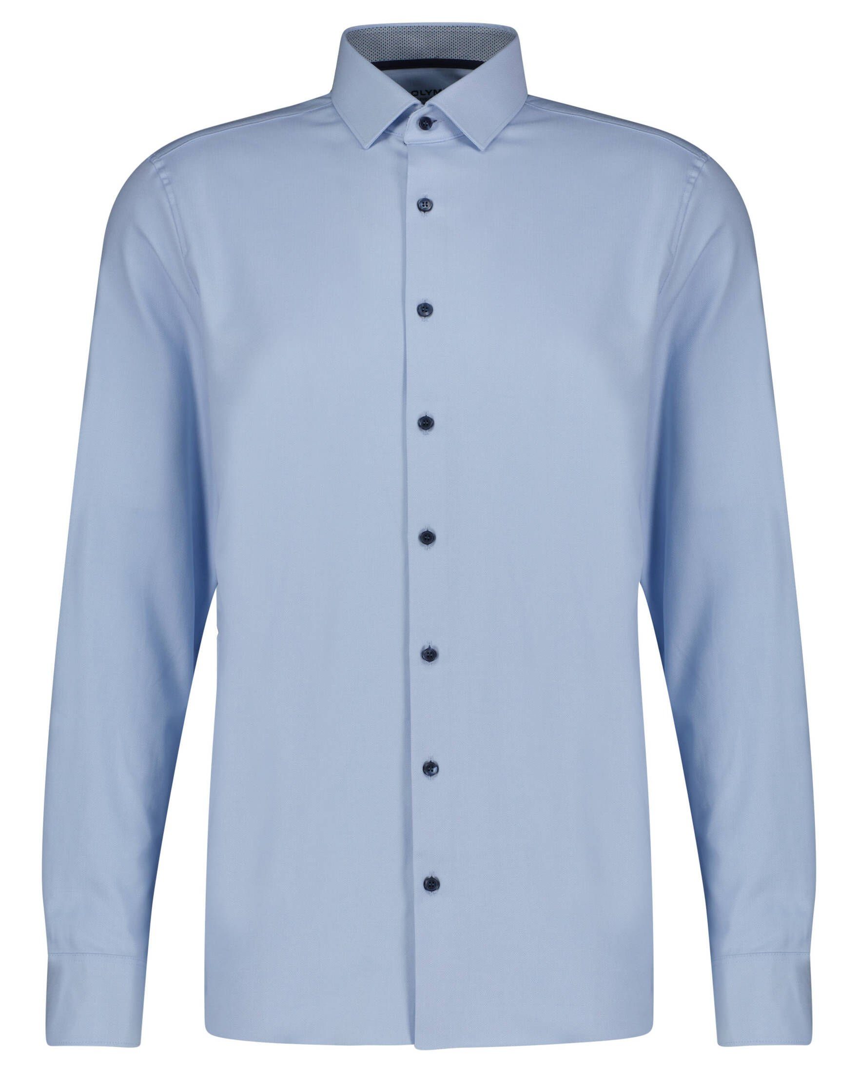 Schnitt (1-tlg), normal dem aus OLYMP Businesshemd fällt Herren Passform: Fit Regular Hemd entsprechend