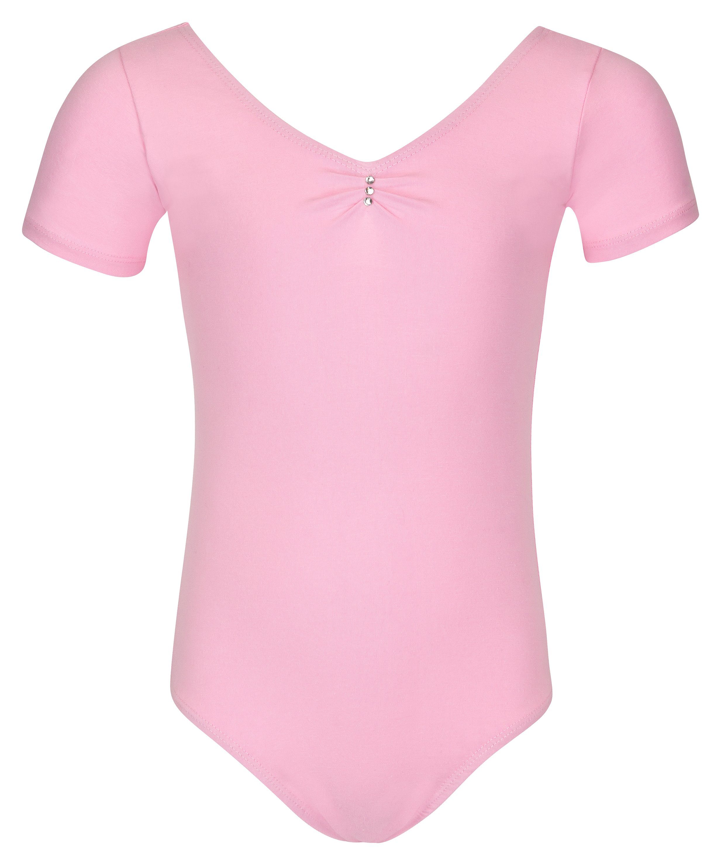 tanzmuster Trainingsanzug Ballett Trikot Lisa mit Glitzersteinen