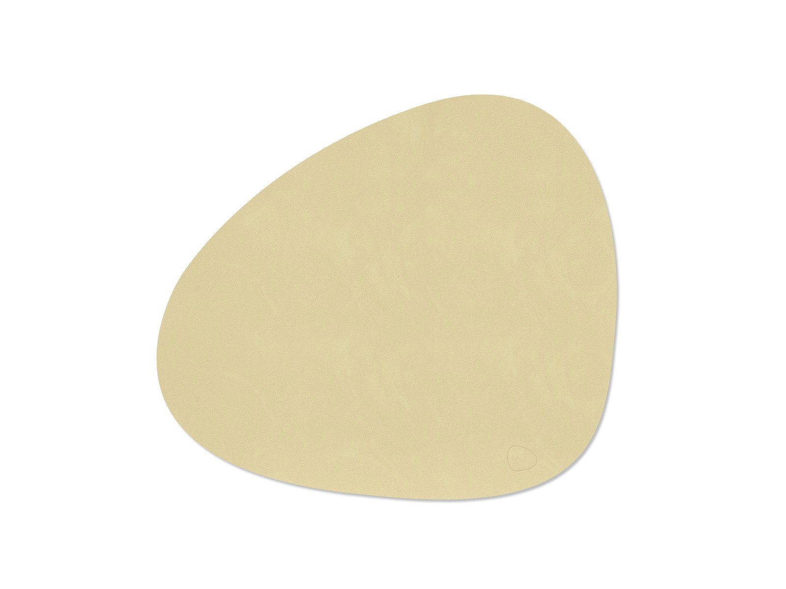 LIND DNA Platzset Nupo Tischset Curve L lemon sorbet, Table Mat Curve L Nupo Lemon Sorbet