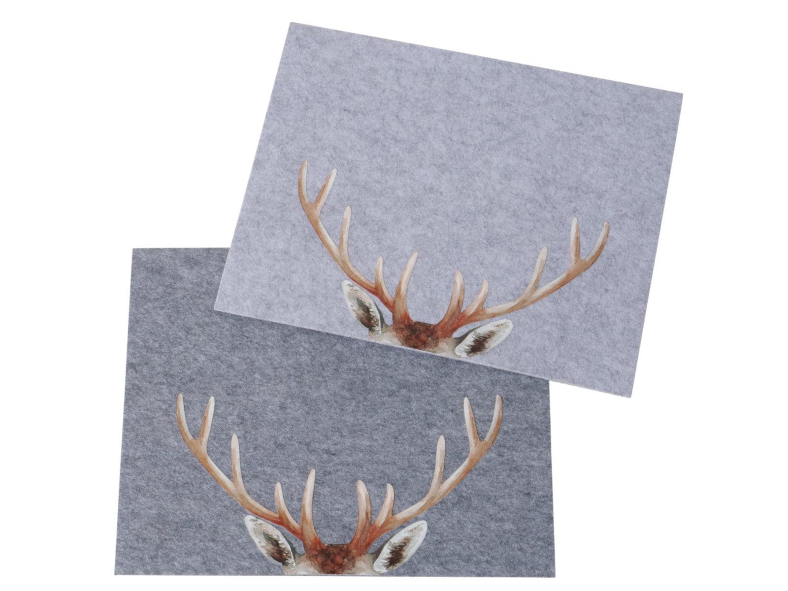 BOLTZE Platzset Aspen Tischset sortiert grau 45x35cm (1 Stück)