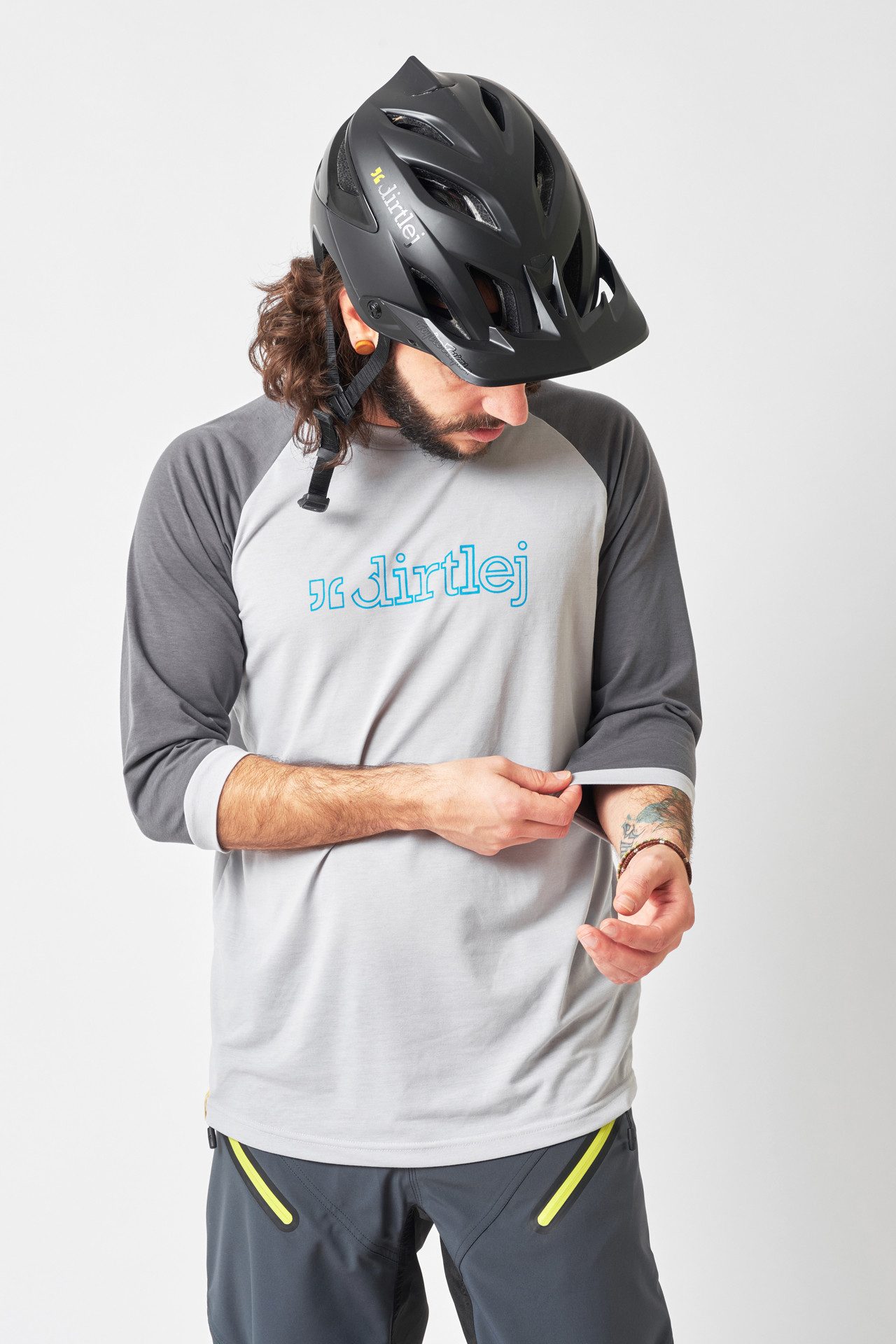 Dirtlej Funktionsshirt mountee men grey