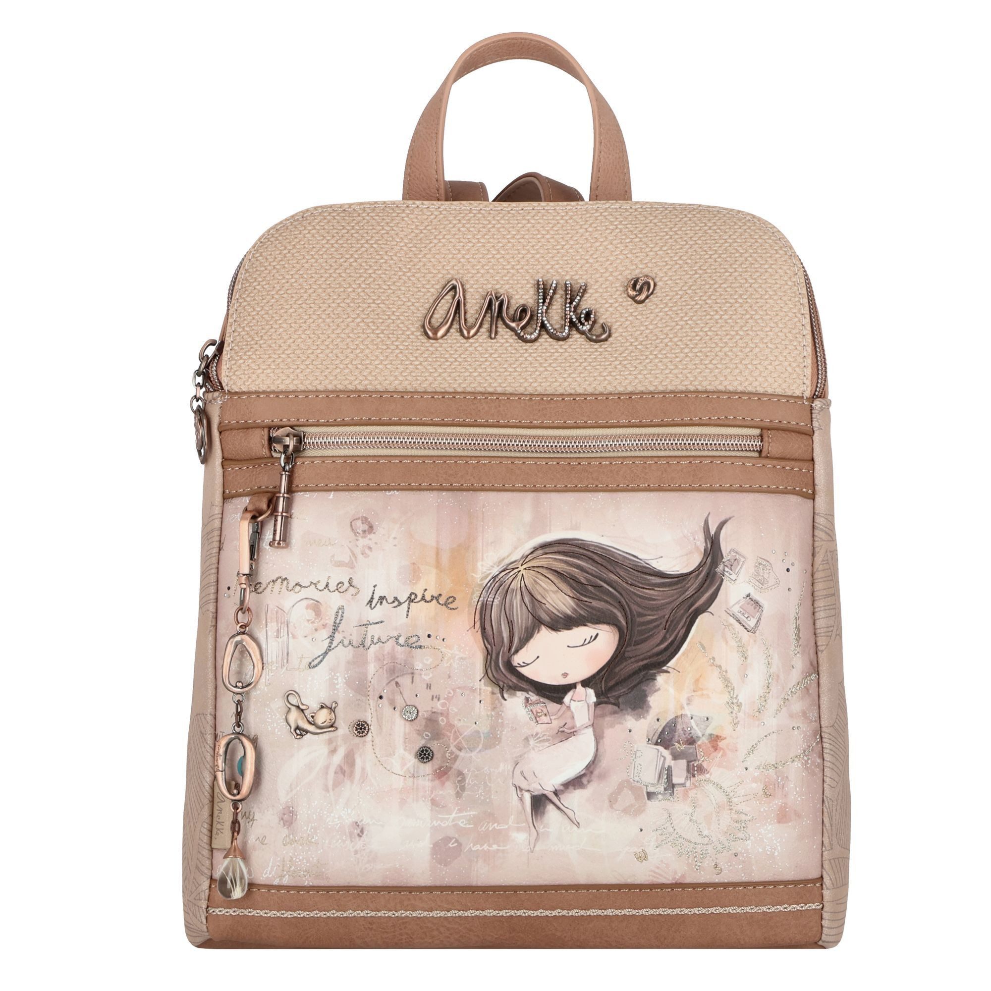 Anekke Cityrucksack Nature, Polyurethan günstig online kaufen