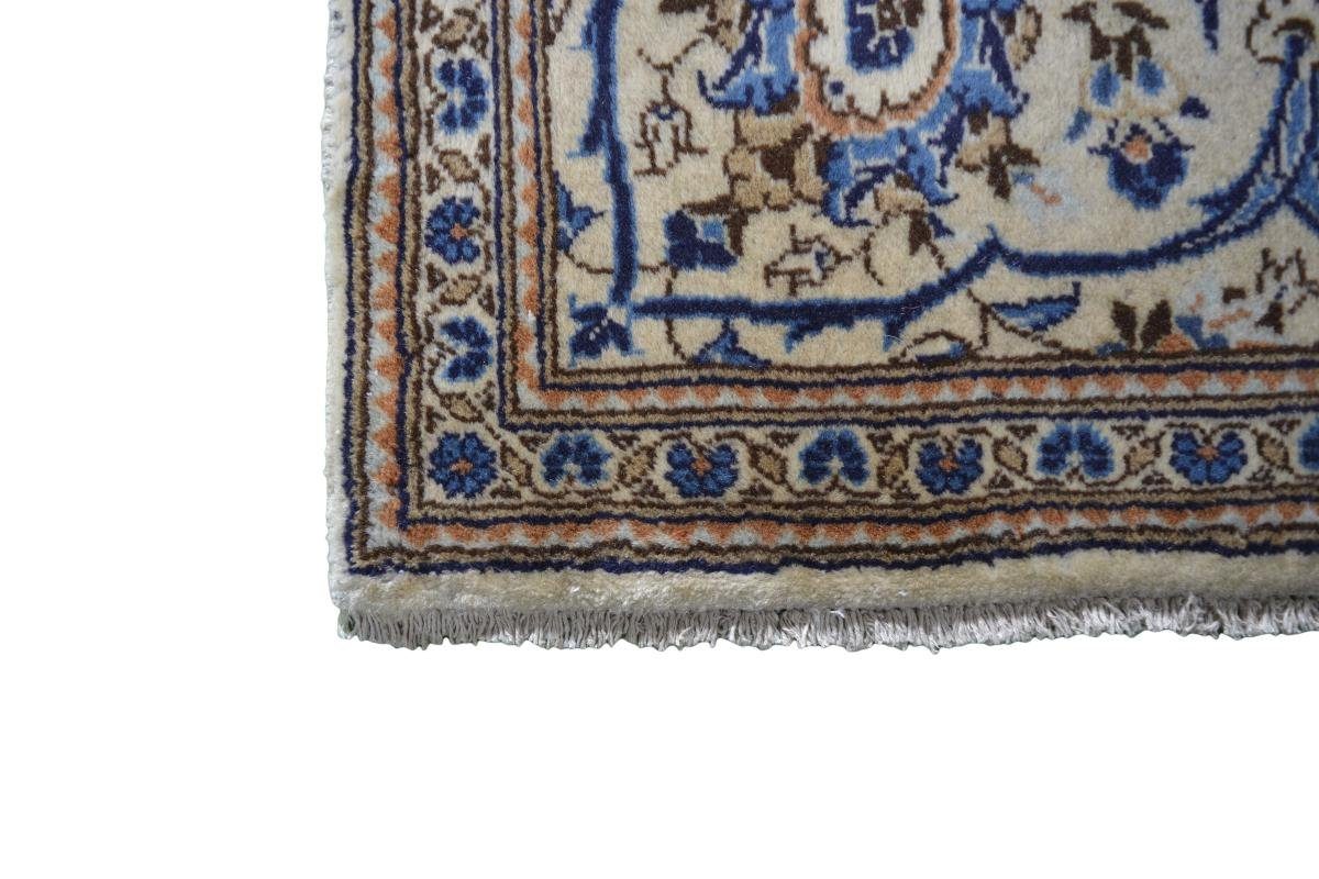 Orientteppich Keshan Orientteppich 12 mm rechteckig, Höhe: Nain Handgeknüpfter Perserteppich, Trading, 196x305 