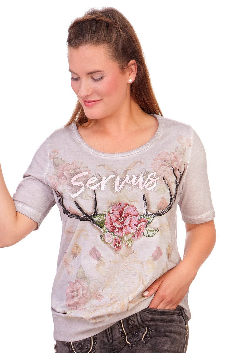 MarJo Trachtenshirt Trachtenshirt Damen - SERVACIA günstig online kaufen