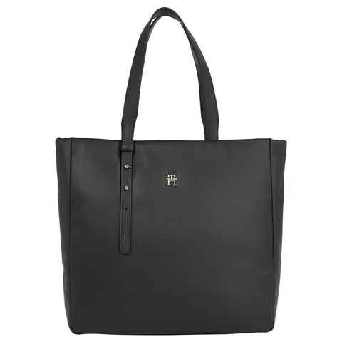 Tommy Hilfiger Shopper TH SOFT TOTE, Handtasche Damen Tasche Damen Henkeltasche Recycelte Materialien