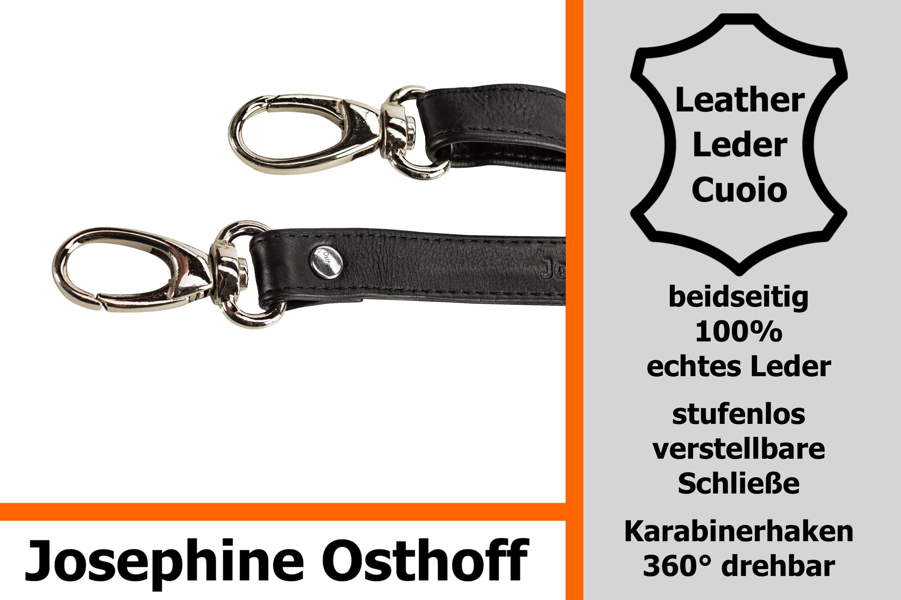 Silber Josephine schwarz/silber 2 / cm Schwarz Schulterriemen Osthoff Schulterriemen