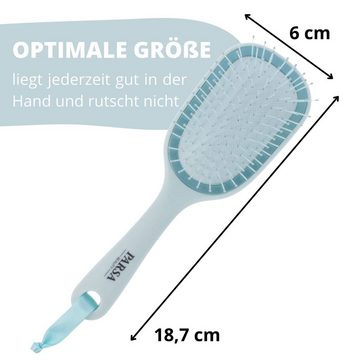 PARSA Beauty Haarbürste Entwirrbürste Wet&Dry klein oval mint