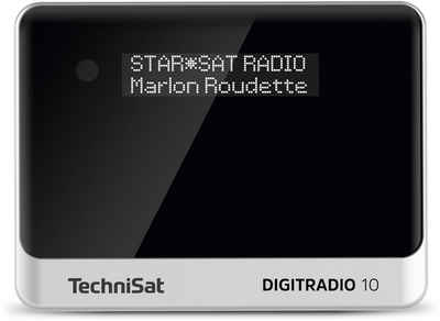 TechniSat »DIGITRADIO 10« Digitalradio (DAB) (Digitalradio (DAB), UKW, Bluetooth, Favoritenspeicher (jeweils 20 für DAB+/UKW), Bluetooth-Audiostreaming (Empfang), Sleep- und Wecktimer-Funktionen, Fernbedienung)