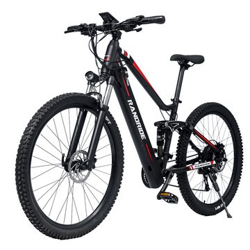 DOTMALL E-Bike RANDRIDE YS90 27,5 Zoll Elektrofahrrad 500W Motor, 48V 13,6Ah Akku