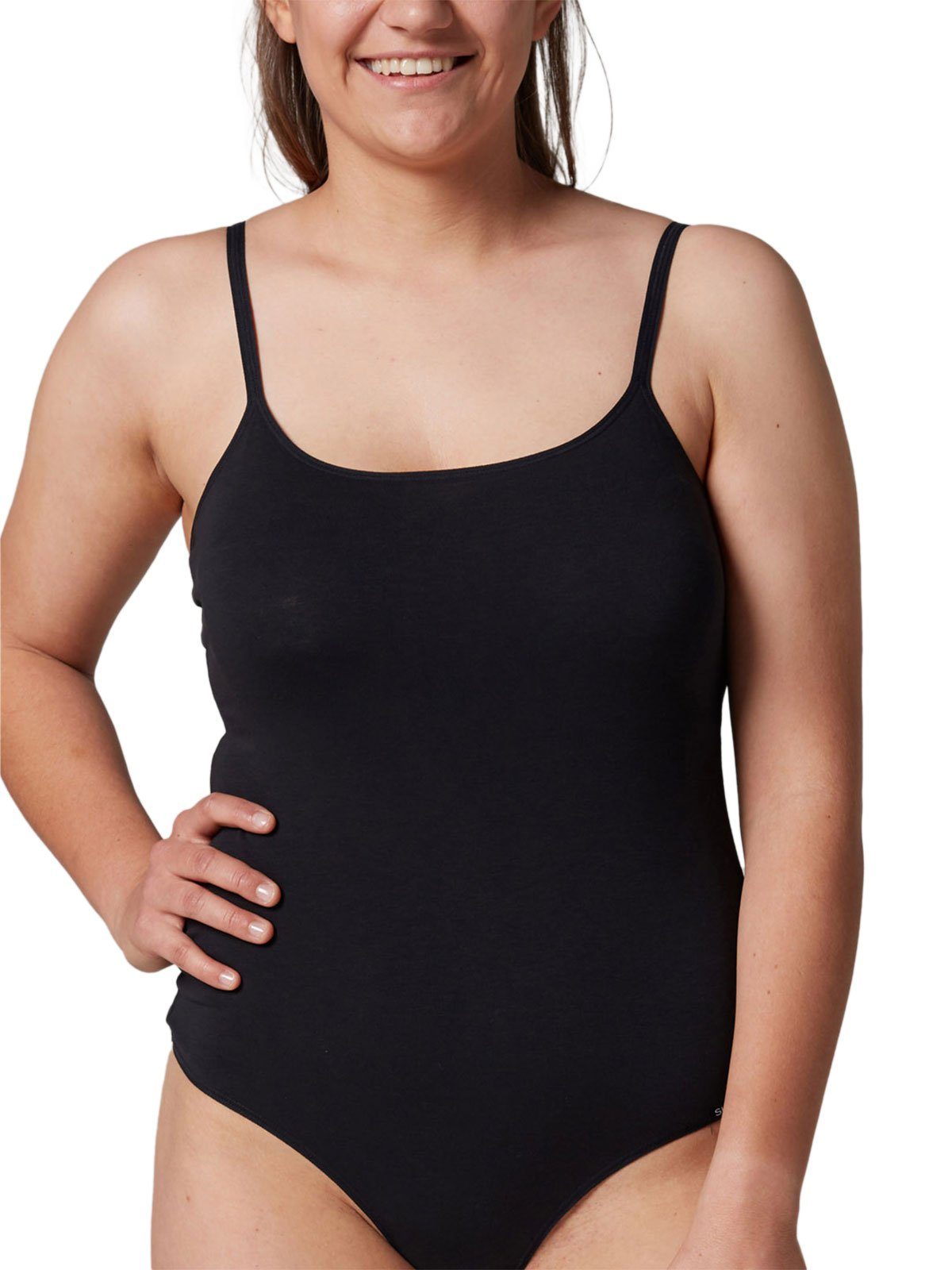 Skiny Body Damen Stringbody Cotton Боди (Stück, 1-tlg) nachhaltig