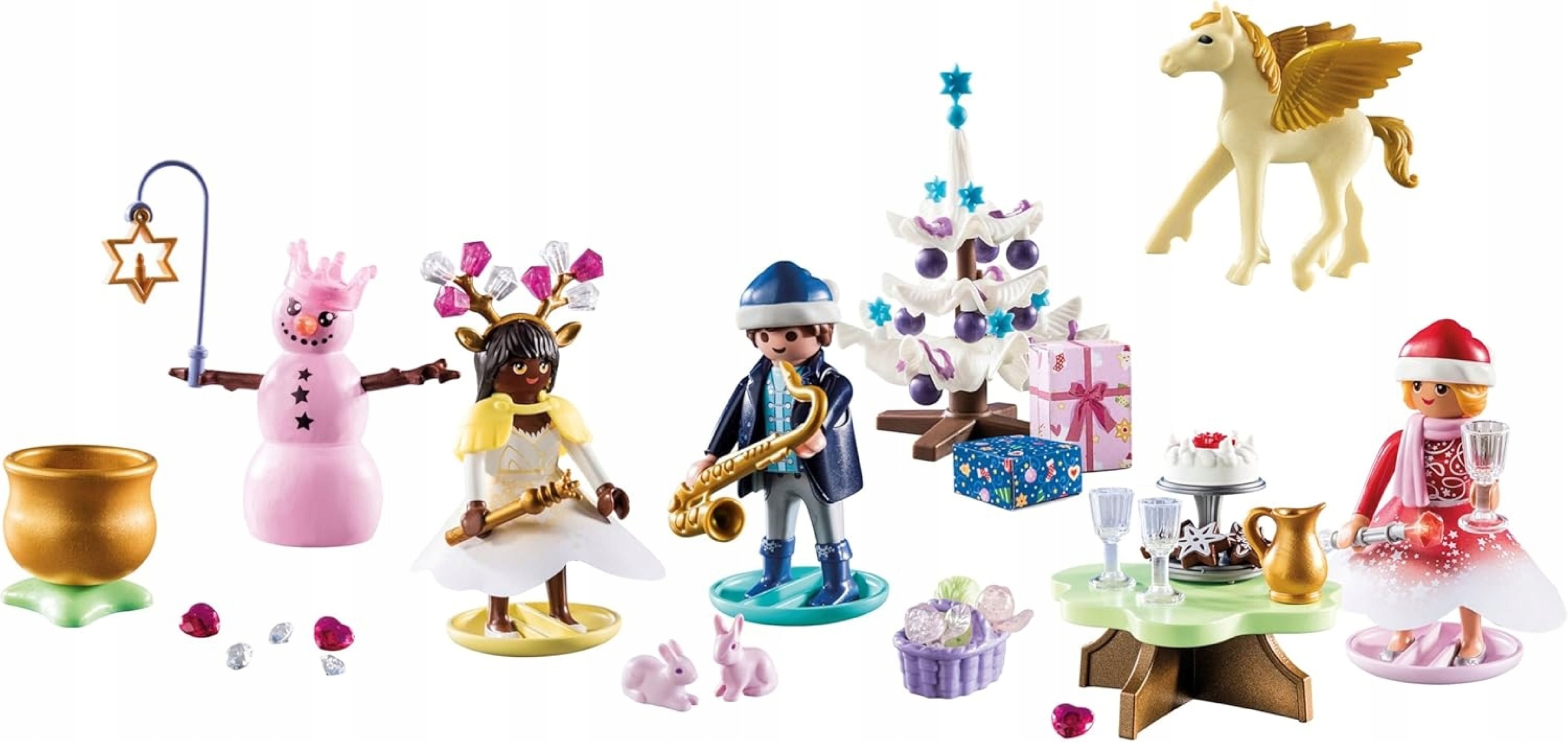 Playmobil® Adventskalender PLAYMOBIL Adventskalender Princess Magic – 83-teiliges Set für Kinder (1-tlg)