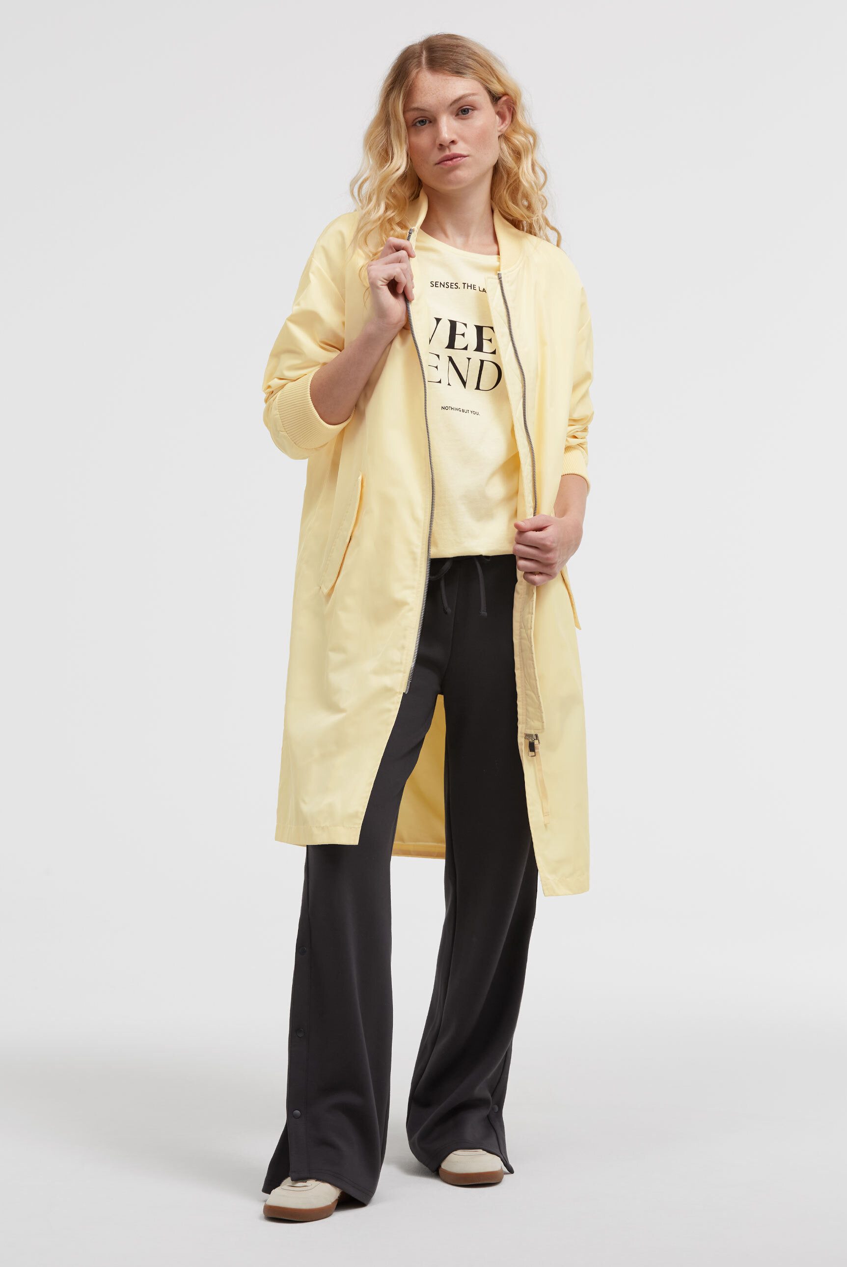 SENSES.THE LABEL Blouson mit Zwei-Wege-Reißverschluss