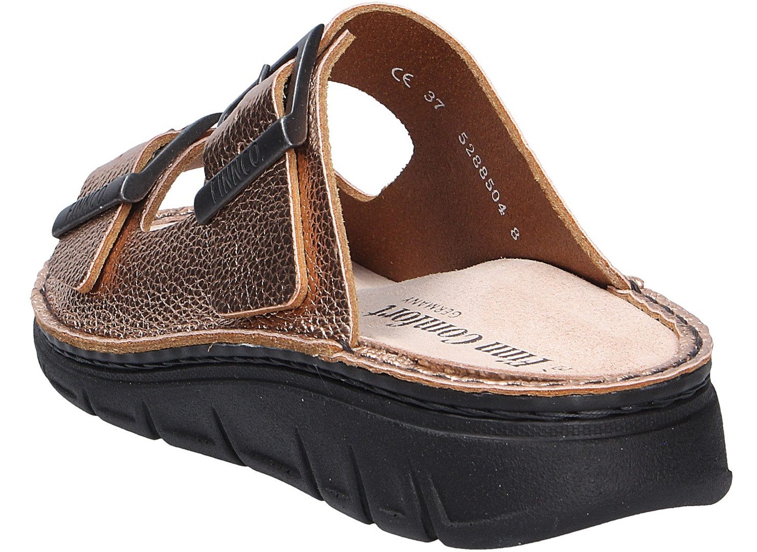 Finn Comfort Finn Comfort Damen Pantolette CAYMAN gold Größe Pantolette