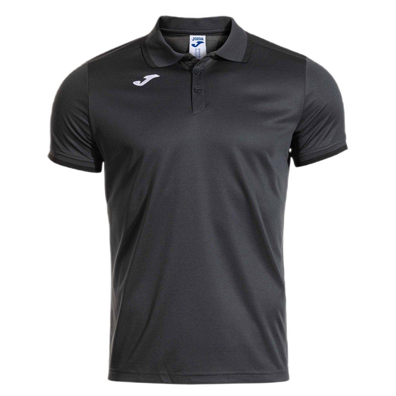 Joma Poloshirt Combi Premium (komfortable Passform, atmungsaktiv) anthrazitgrau