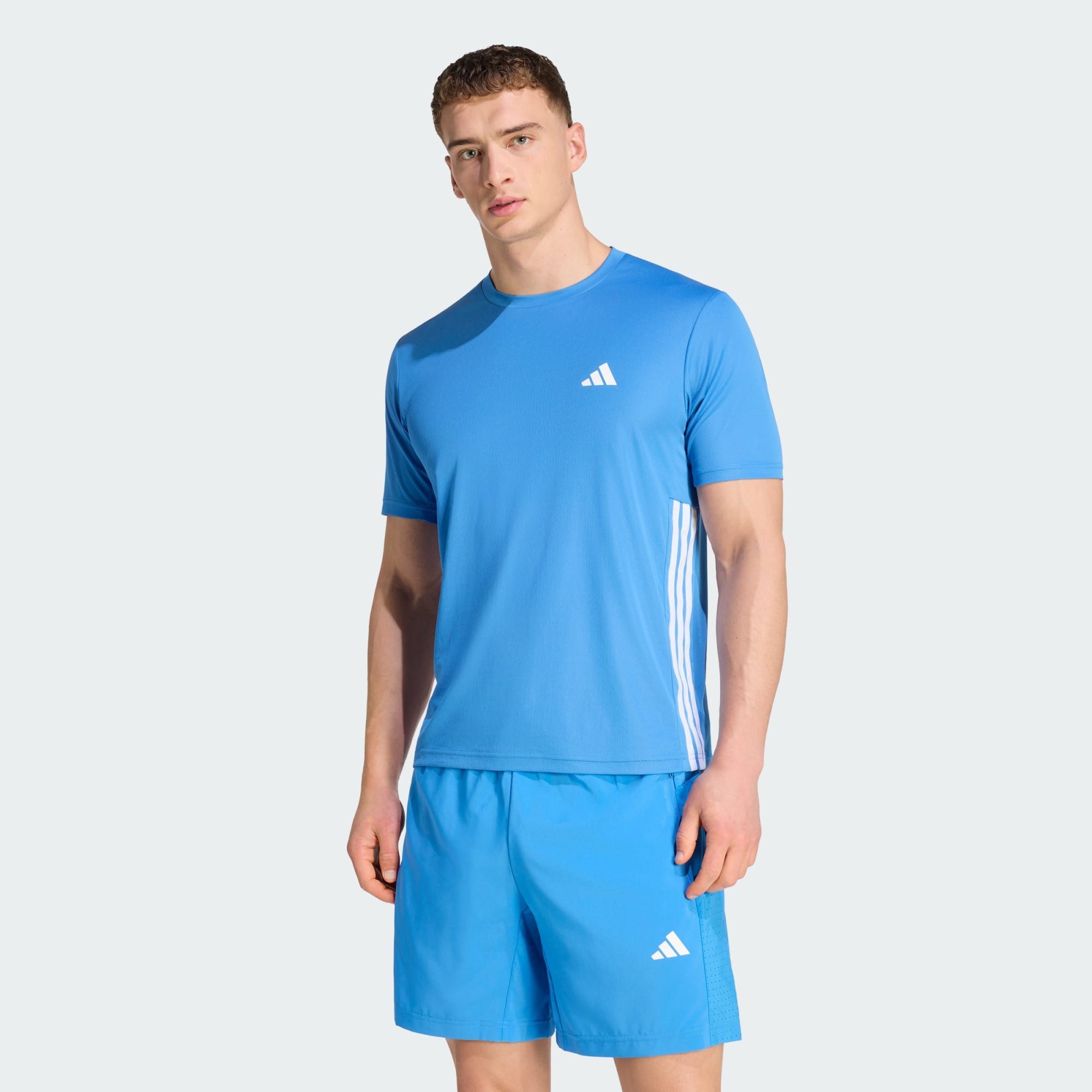 adidas Performance Trainingsshirt WORKOUT ESSENTIALS BASE 3-STREIFEN T-SHIR günstig online kaufen