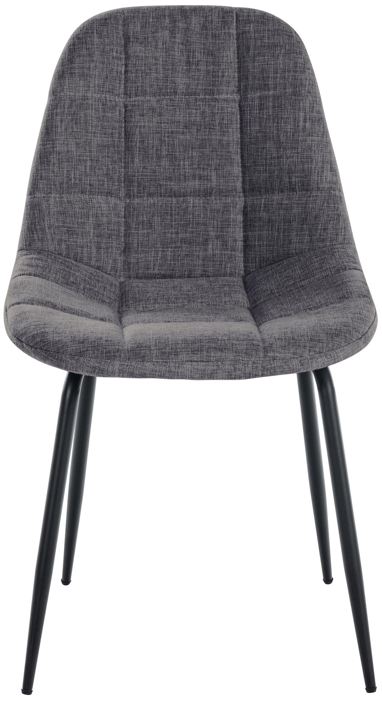 CLP Esszimmerstuhl Tom (2er Set, 2 St), Stoff- oder Kunstlederbezug, Metallgestell