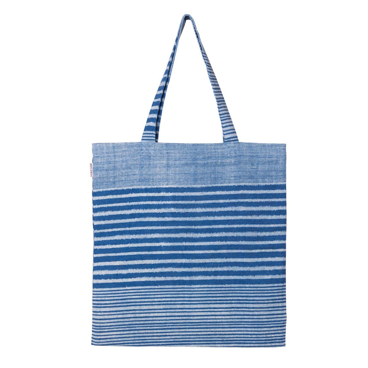 PANASIAM Beuteltasche Geometrix Baumwollbeutel auch als Einkaufstasche oder Schuhbeutel, aus 100% Baumwolle Jutebeutel mit traditionellen japanischen Mustern Stripe