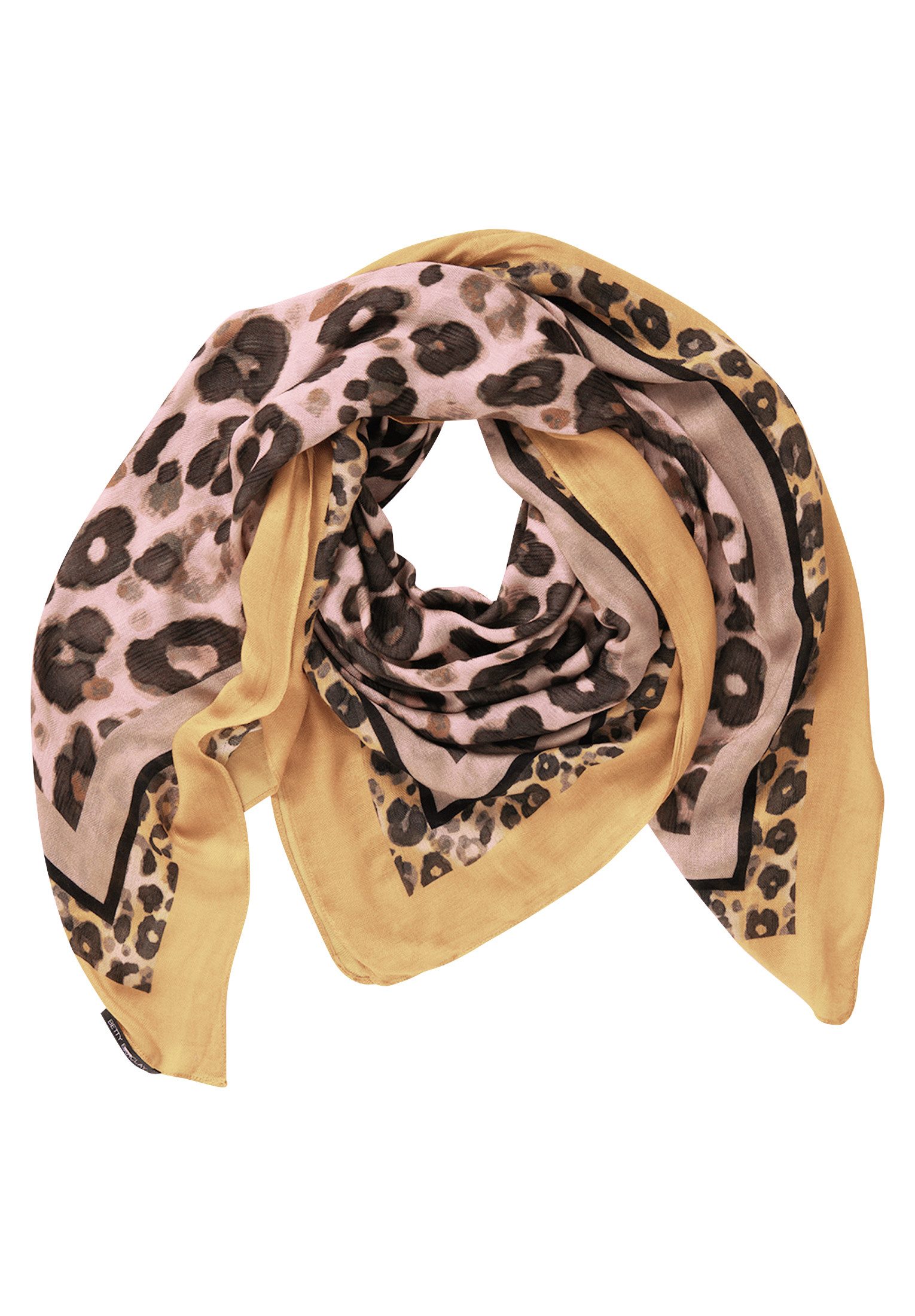 Betty Barclay Halstuch Schals, Taupe/Yellow
