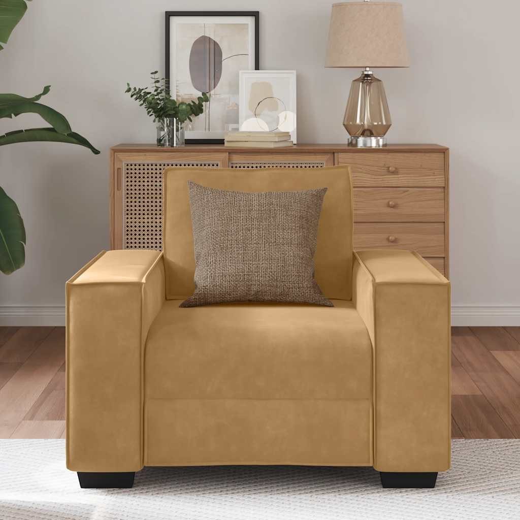 vidaXL Sofa Sessel Braun 60 cm günstig online kaufen