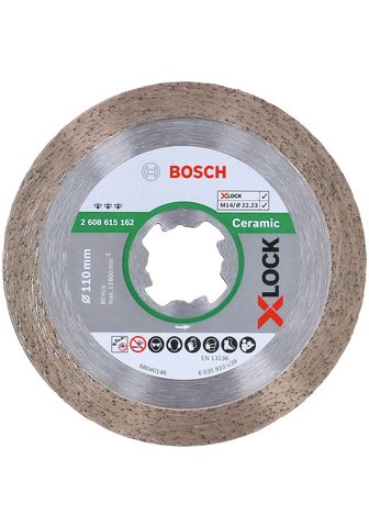 Bosch Professional Diamanttrennscheibe »X-LOCK Best for C...