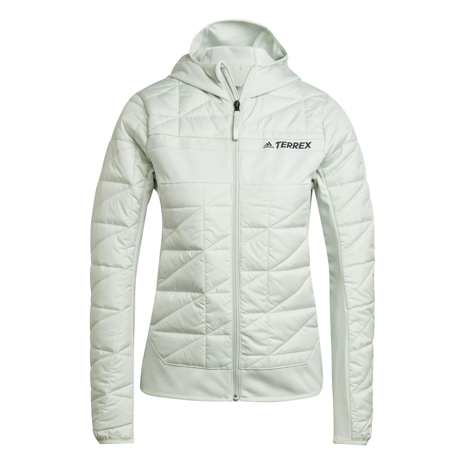 Hybridjacke Terrex Multi Primegreen linengrün Damen