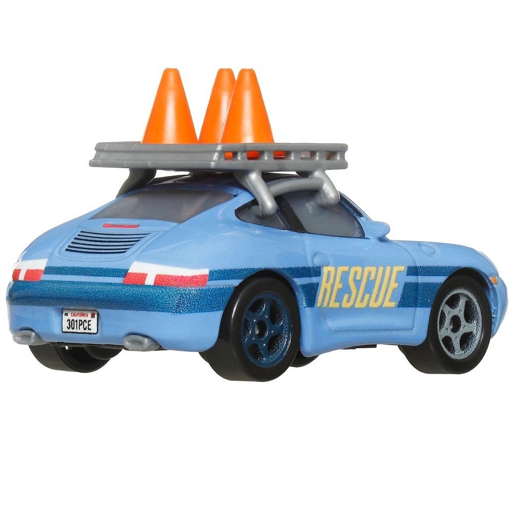 Disney Cars Spielzeug-Rennwagen Sally JDG62 Disney Cars Race & Rescue Die-Cast 1:55