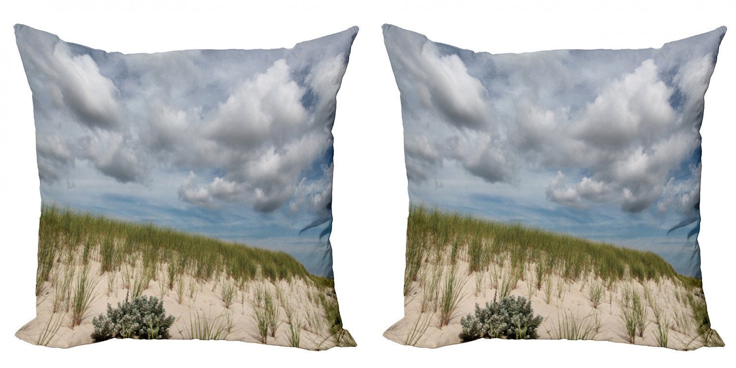 Doppelseitiger Küste (2 Cape Abakuhaus Accent Digitaldruck, Cod Modern Massachusetts Kissenbezüge Stück),
