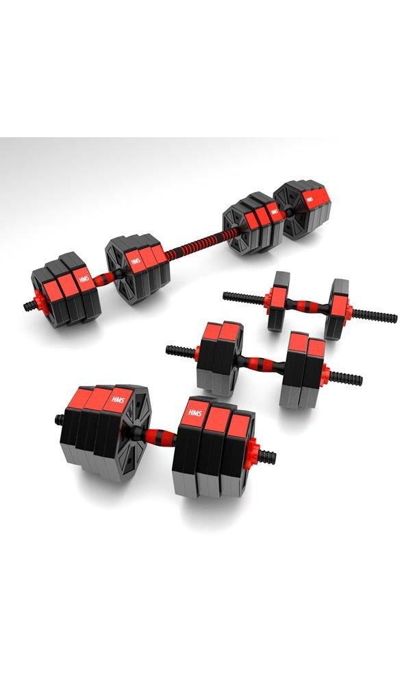 Hantel-Set Fitness SGC20 Kurzhantel-Langhantelset 20kg