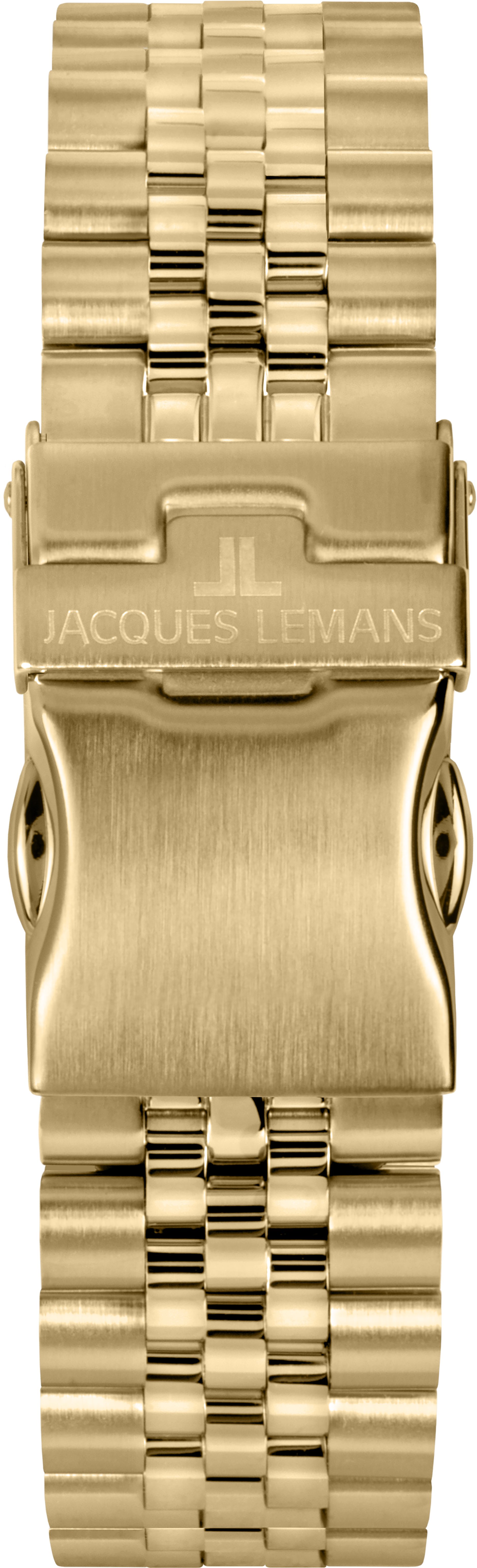 Jacques Lemans Quarzuhr Liverpool Diver 1-2205R, Armbanduhr, Herrenuhr, Edelstahlarmband, analog, Tag