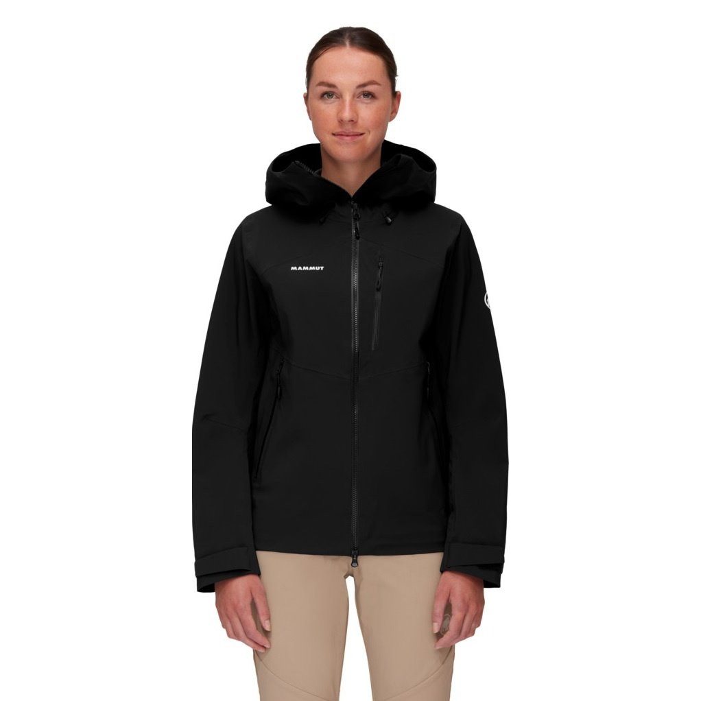 Mammut Allwetterjacke Wanderjacke Alto Guide Hardshell Hooded (atmungsaktiv, wasserdicht)