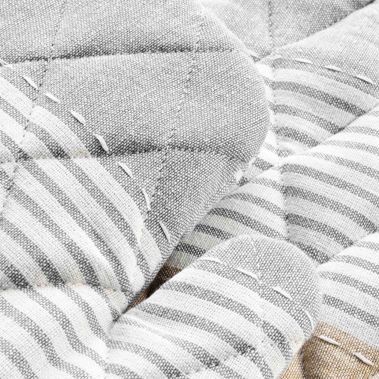 Macosa Home Topfhandschuhe Backhandschuh & Topflappen Beige gestreift rutsc günstig online kaufen