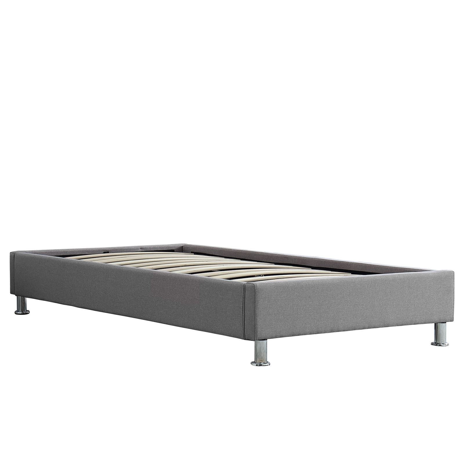 CARO-Möbel Futonbett LAREDO, Futonbett Einzelbett 90x200 cm inkl. Lattenrost Bettgestell Bettrahmen
