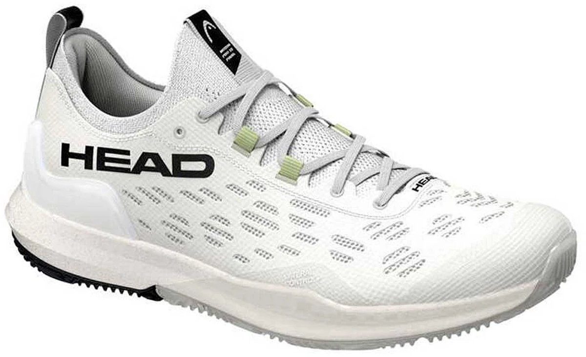 Head Motion Pro 1.5 Padel White/Blueberry Padelschuh Versteifte Ferse, Antirutschsohle