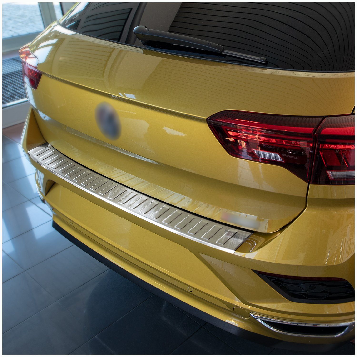 HIGH FLYING Für RAV4 XA50 2019-2022 Chrom Interieur Ladekantenschutz
