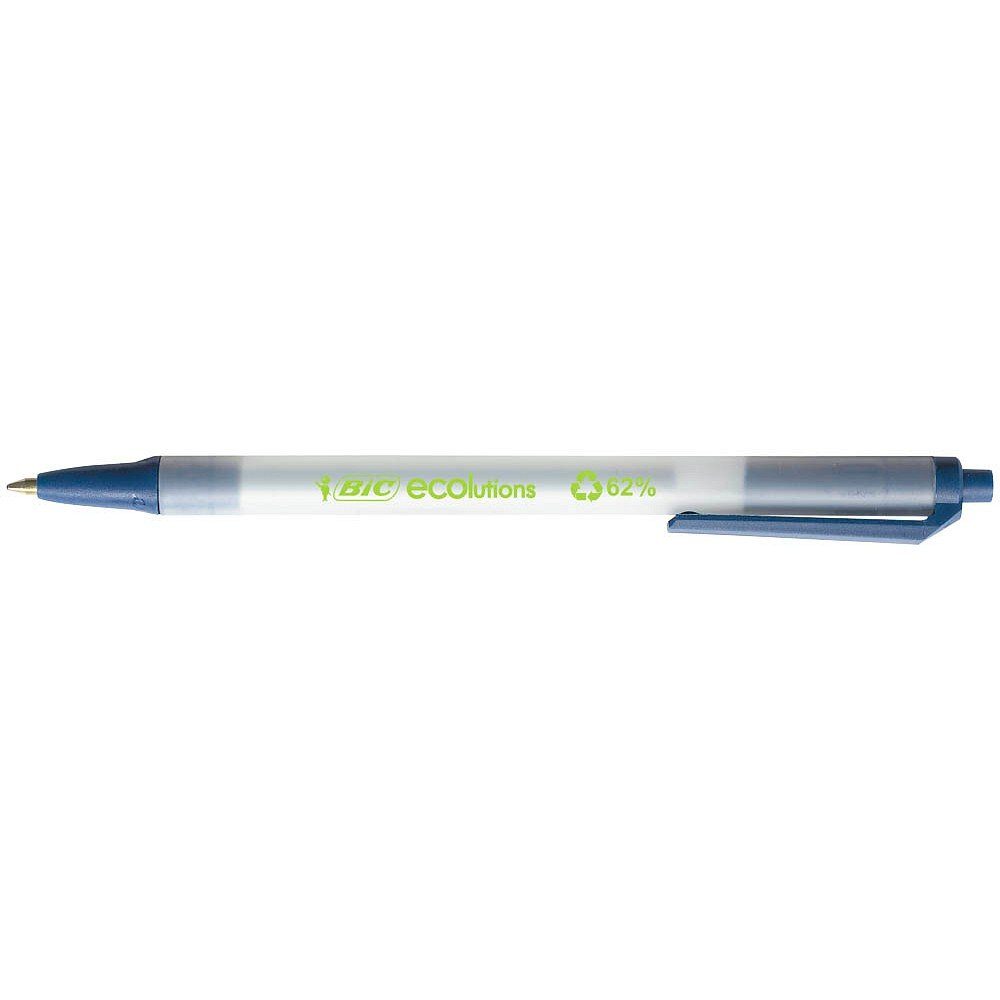 BIC Organisationsmappe 8806891 Kugelschreiber ECOlutions® Clic Stic™ transparent Schreibfarbe