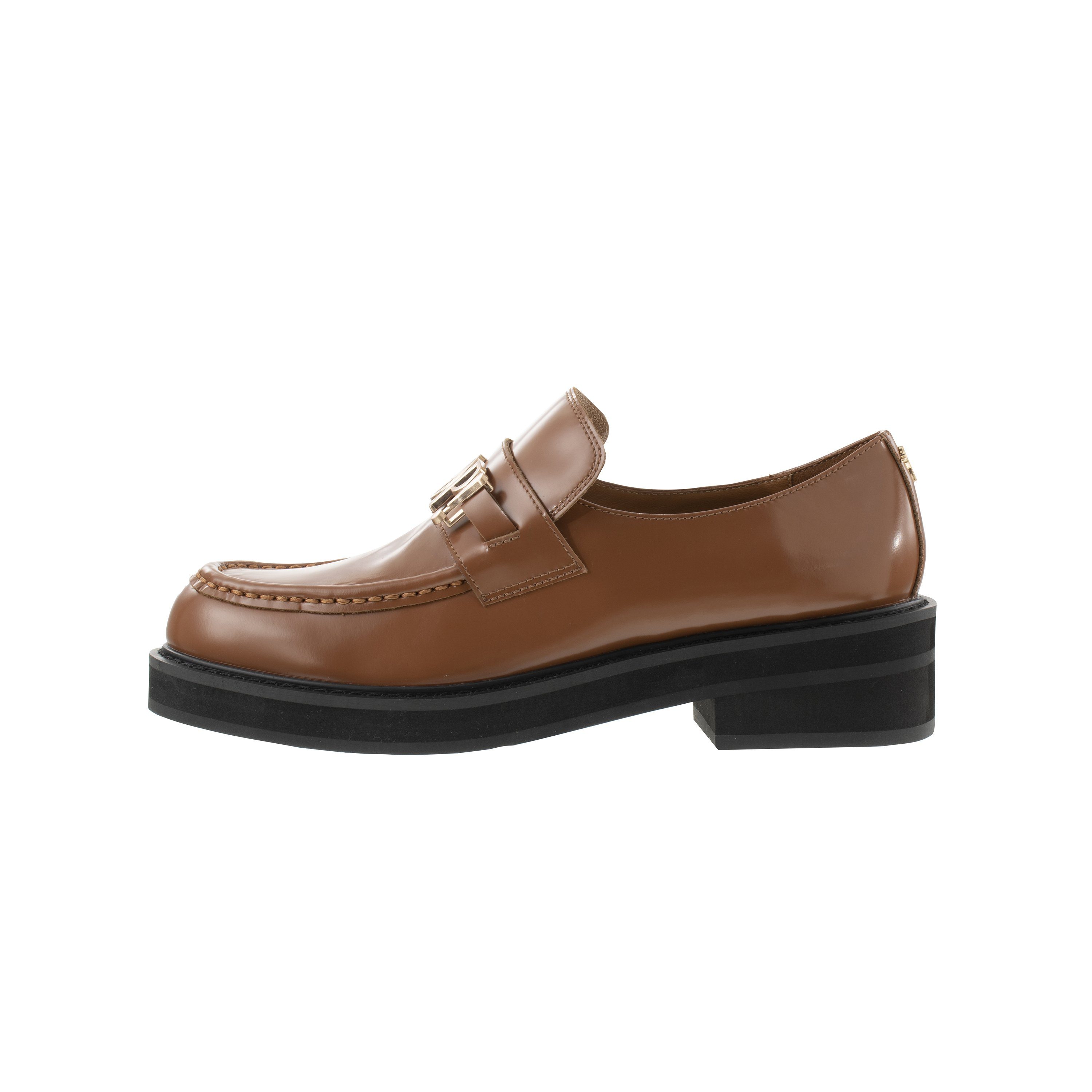 Joop! Slipper aus echtem leder darkbrown