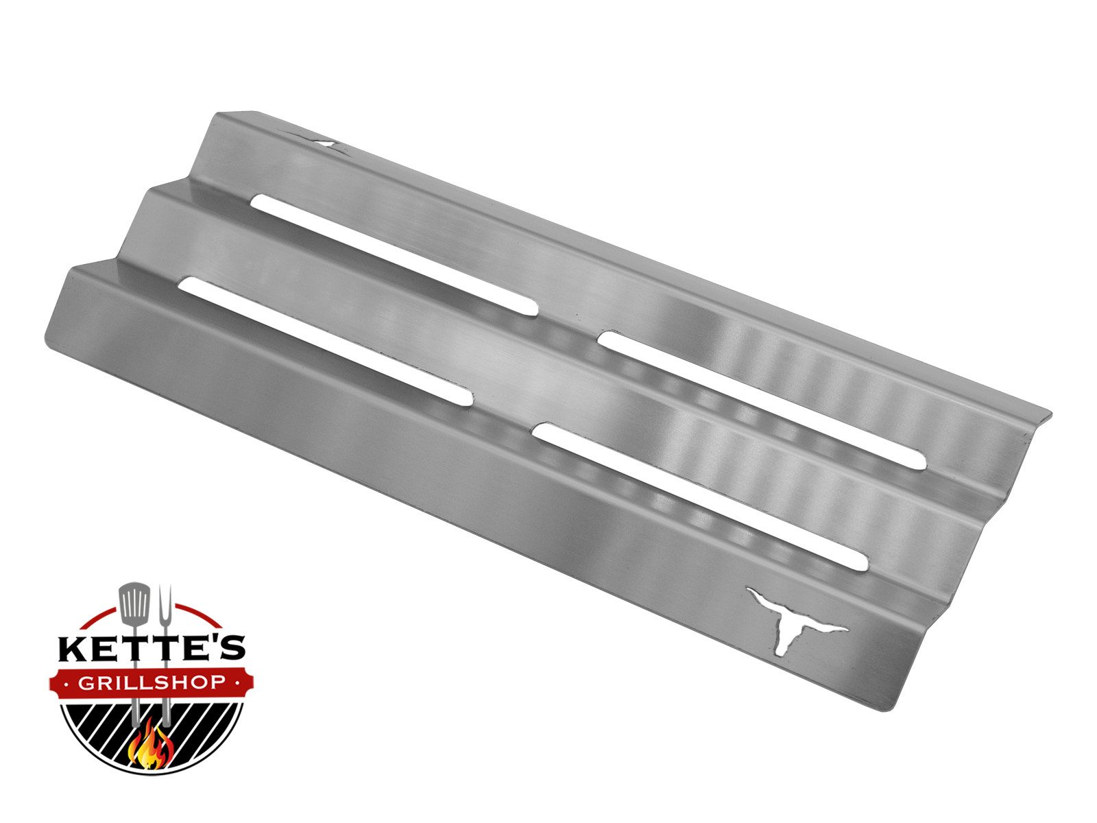 Kette´s Grillzubehör Grillerweiterung Edelstahl Brennerabdeckung, Flavorizer Bars für Napoleon Gasgrills, Rostfrei