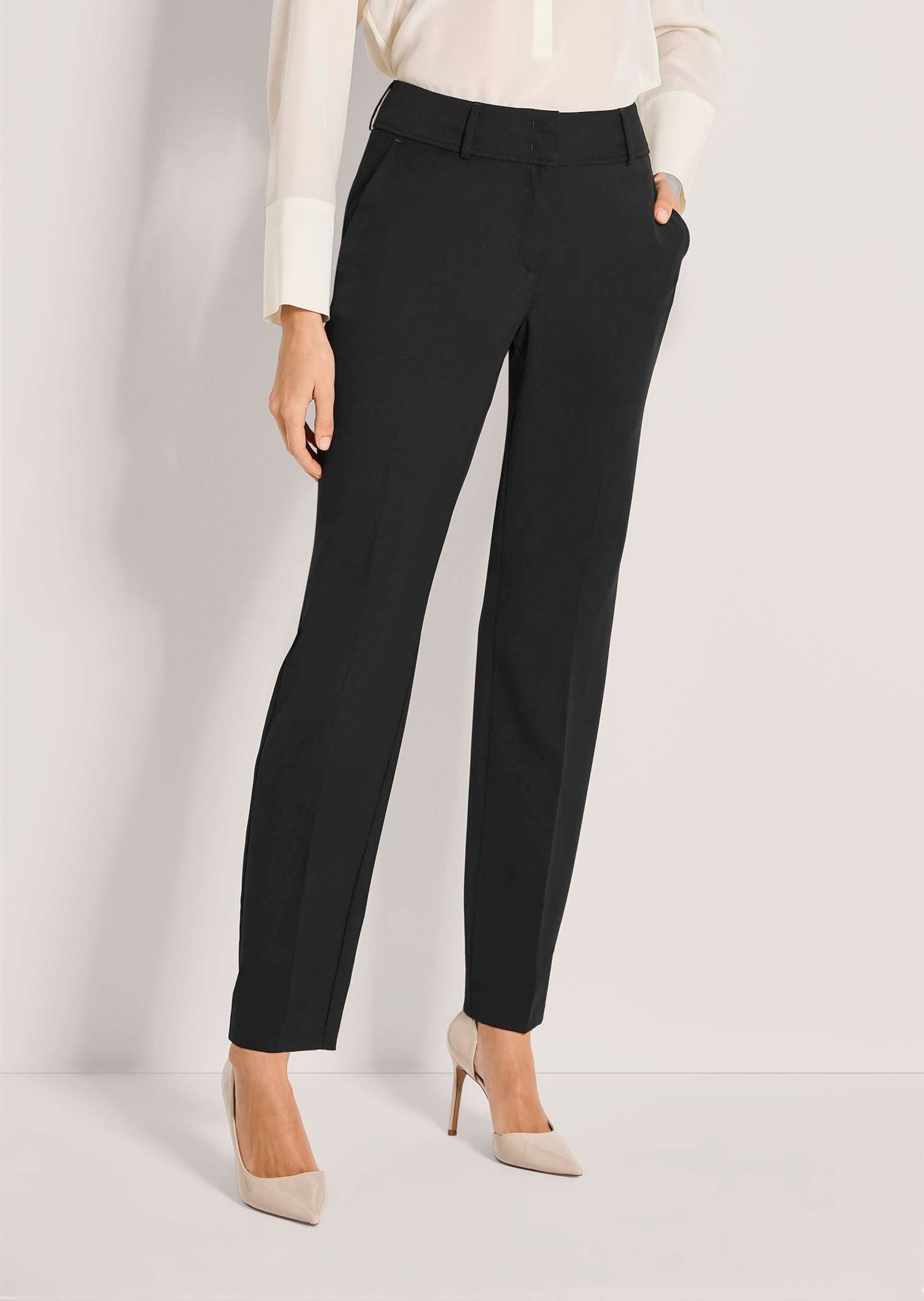 MADELEINE Stoffhose Bügelfaltenhose mit Formbund Businesshose mit Formbund, günstig online kaufen