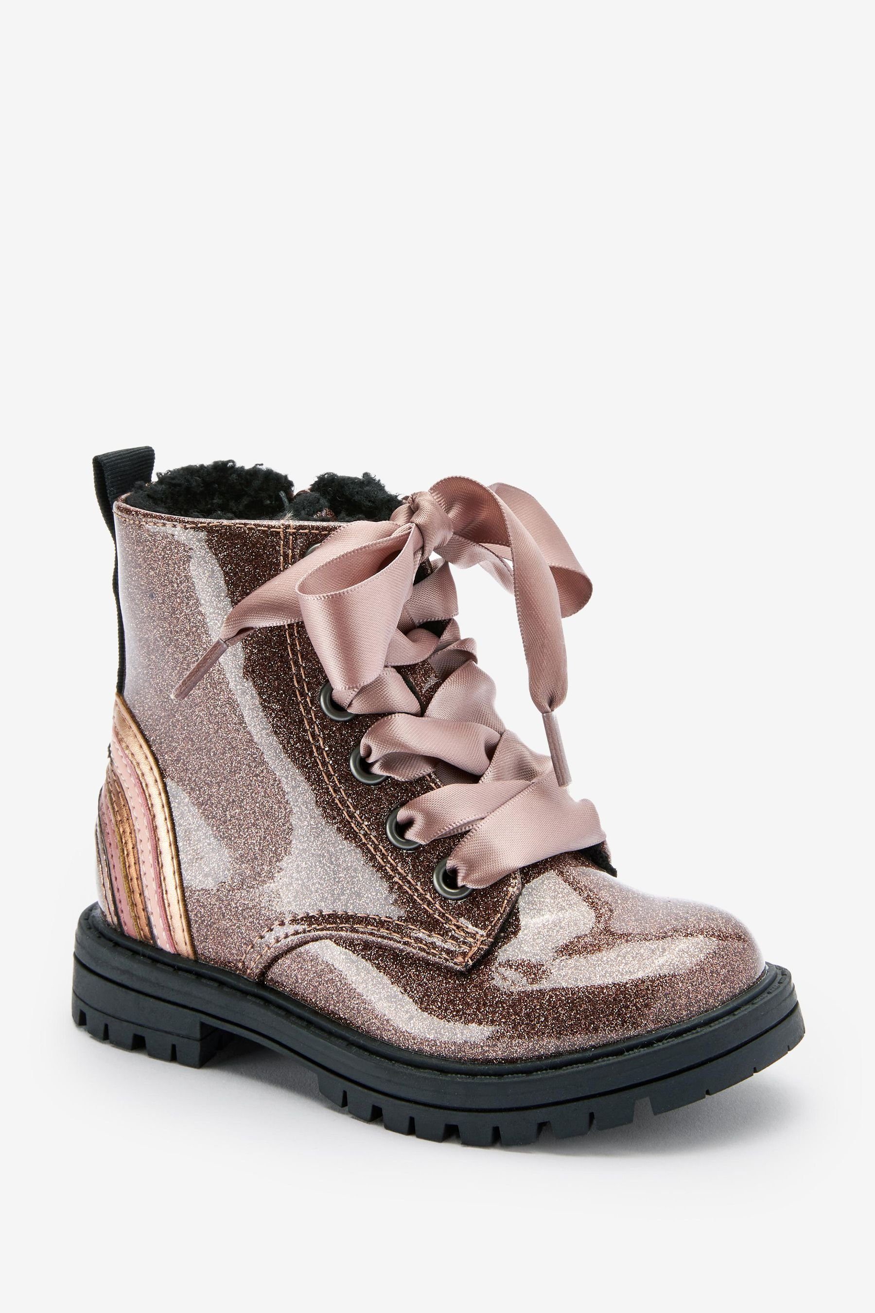 Pink Next Gold (1-tlg) Rose Winterstiefelette