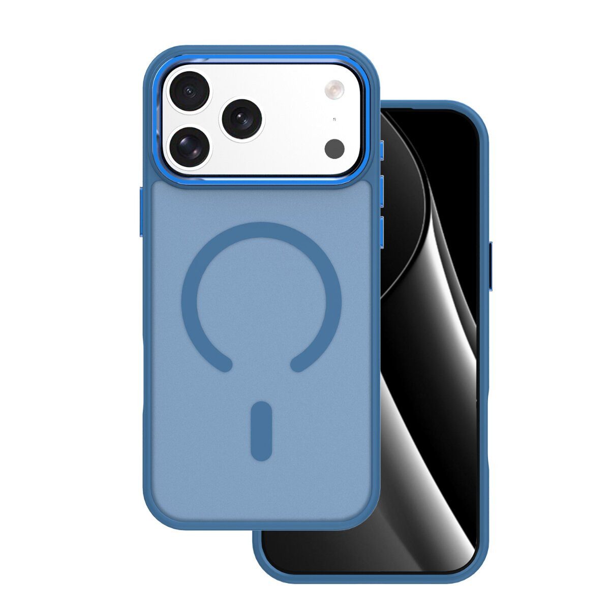 TFO Handyhülle Frozen Mag Kompatibel mit iPhone 18 Pro Max / 17 Pro Max Open Ring 6,9, Magnetring mit 1900 GS und erhöhten Rändern