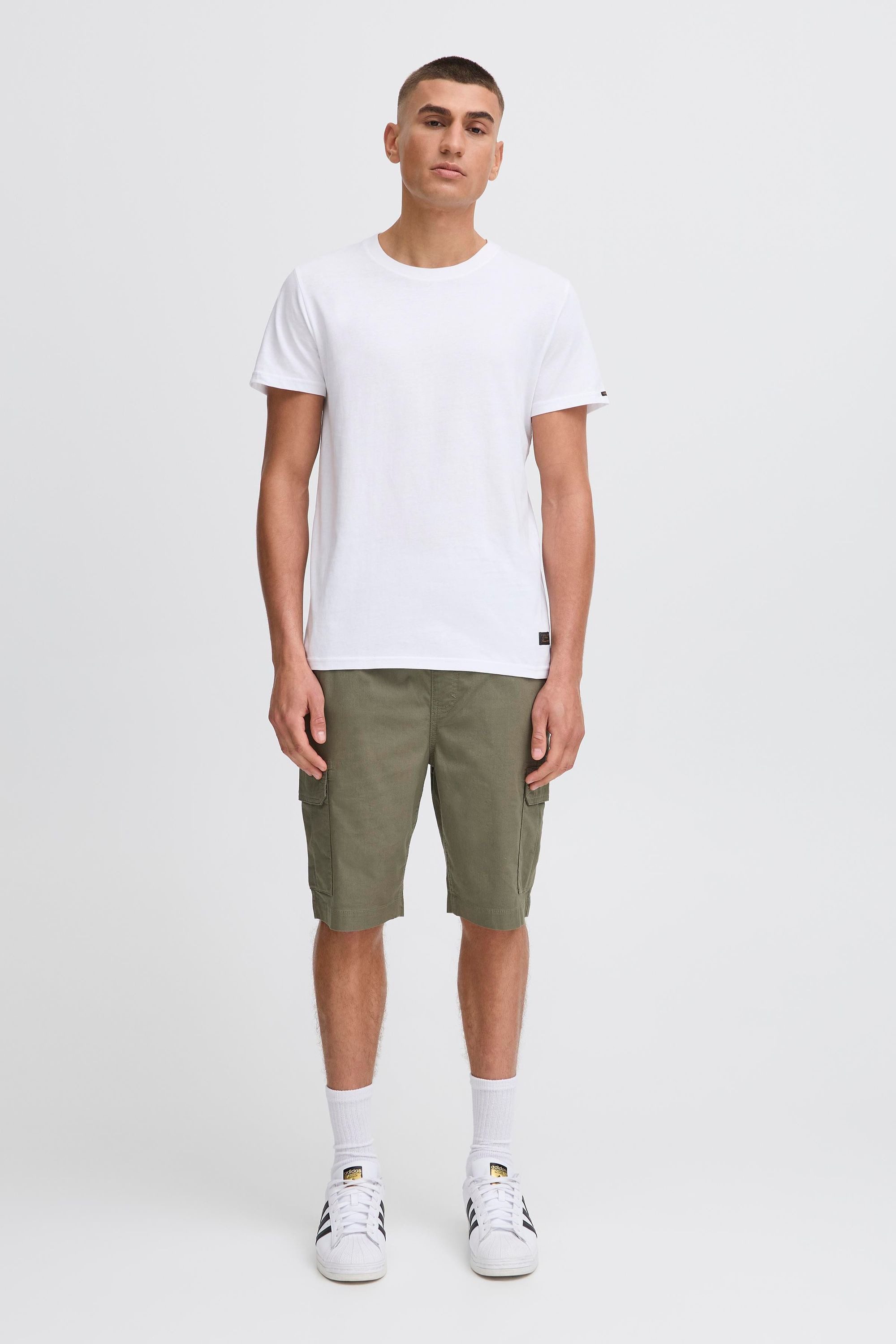 !Solid Rundhalsshirt SDJuan Minimalistisches T-Shirt