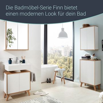 FACKELMANN Badmöbel-Set FINN Badmöbel Set 2 Teile