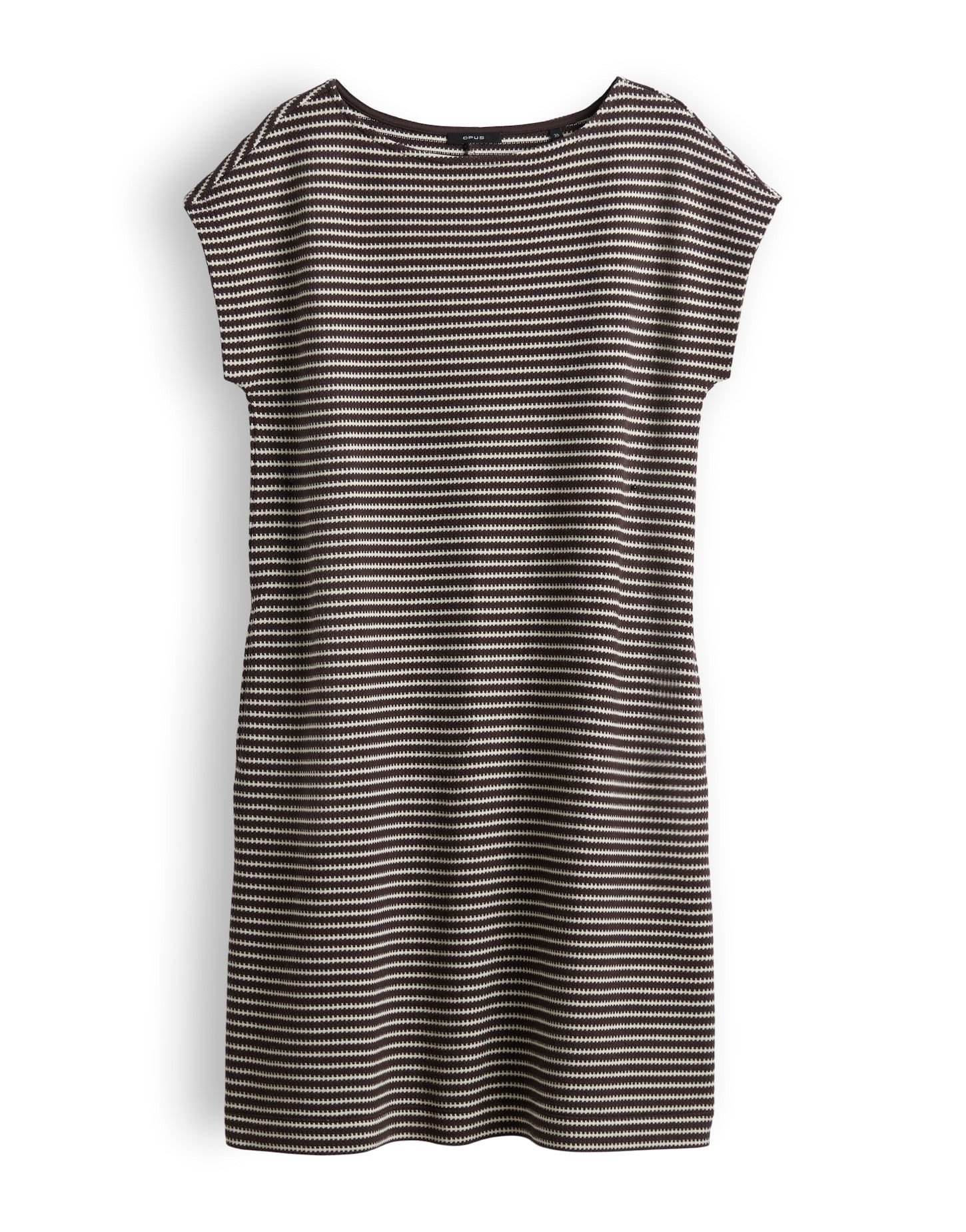 OPUS Sweatkleid Warua aus weichem Strick mit fließendem Fall Mit Eingrifftaschen für praktische Alltagslooks