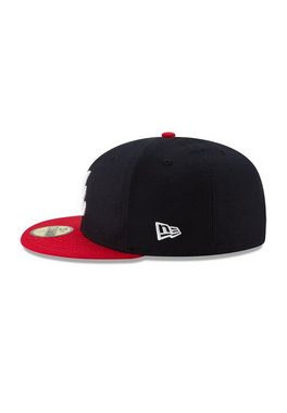 New Era Fitted Cap New Era Authentics Fitted Cap 59Fifty ATLANTA BRAVES Dunkelblau Rot