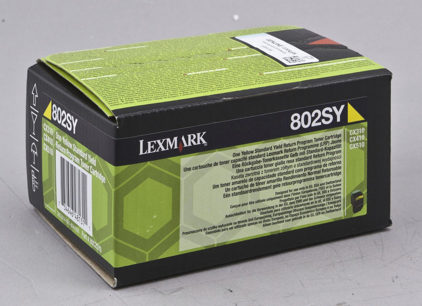 Thumbnail - Lexmark Tonerkartusche Lexmark 802SY Toner gelb (80C2SY0)