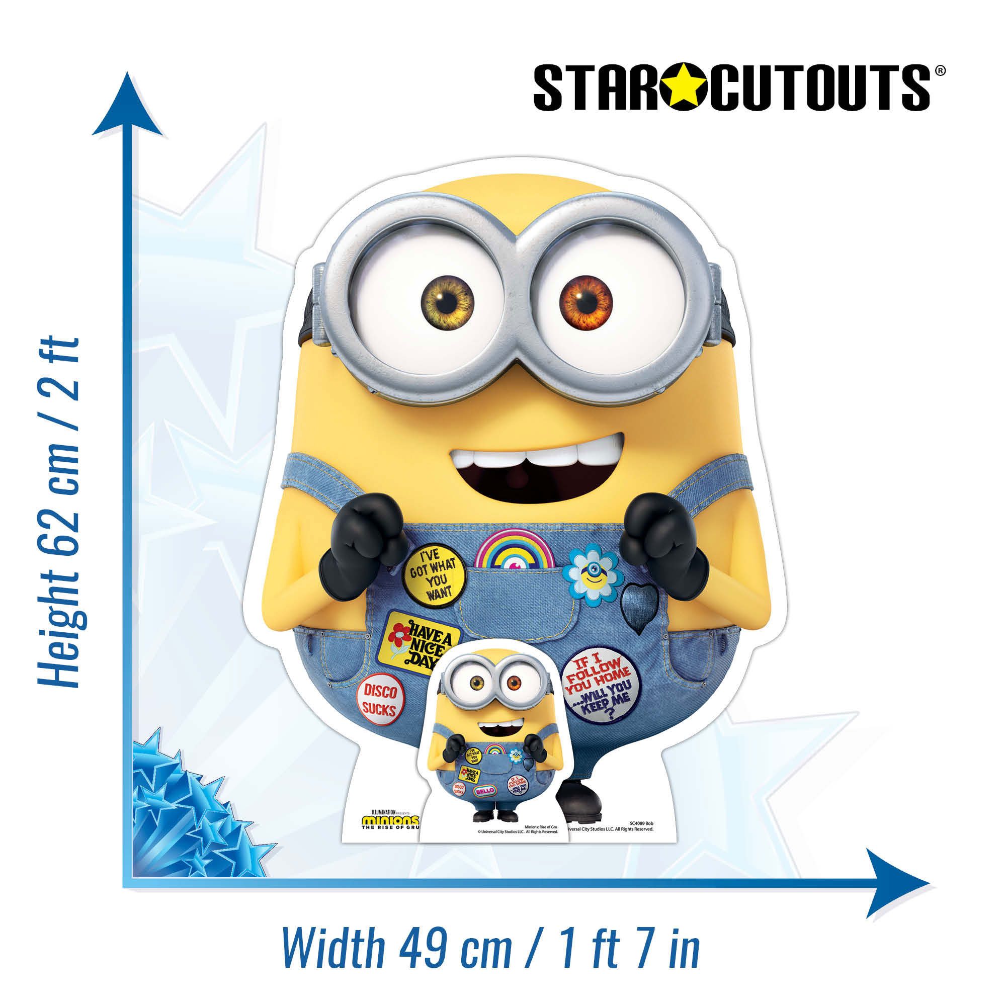 Dekofigur Despicable Me Pappaufsteller Bob